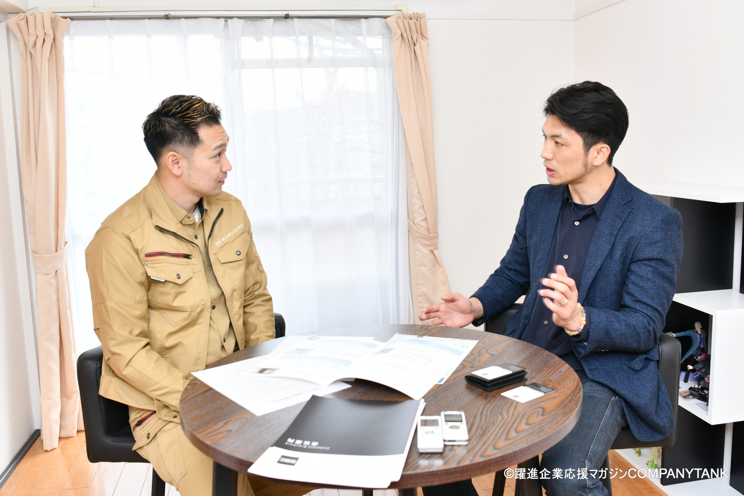 村田諒太さんとの対談風景｜SSCセコカンコンサル株式会社